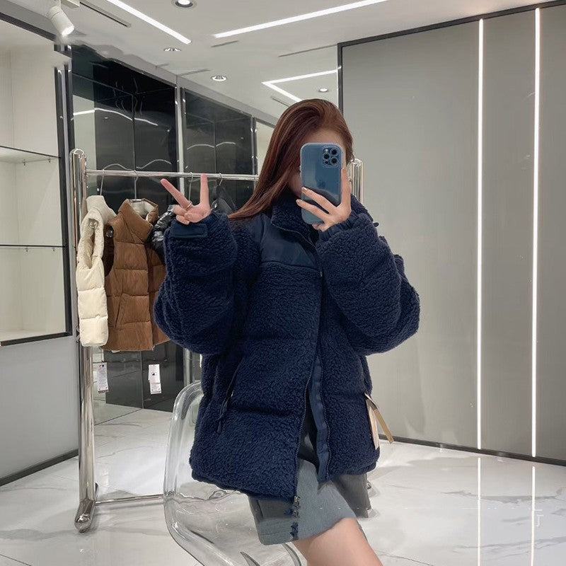 Fleece Warm Men's And Women's Cotton-padded Clothes