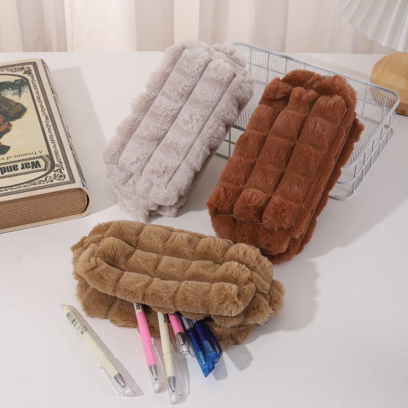 DIY Plush Maillard-style Student Pencil Case