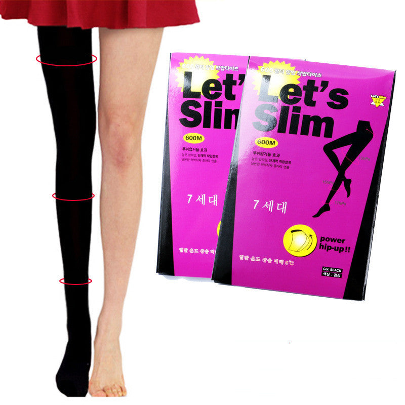Women's Pantyhose Plastic Nylon Bottoming For Slimming Pressure