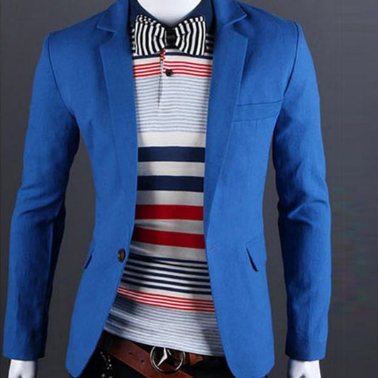 Men's Jacket Large Size Leisure Suit Men's