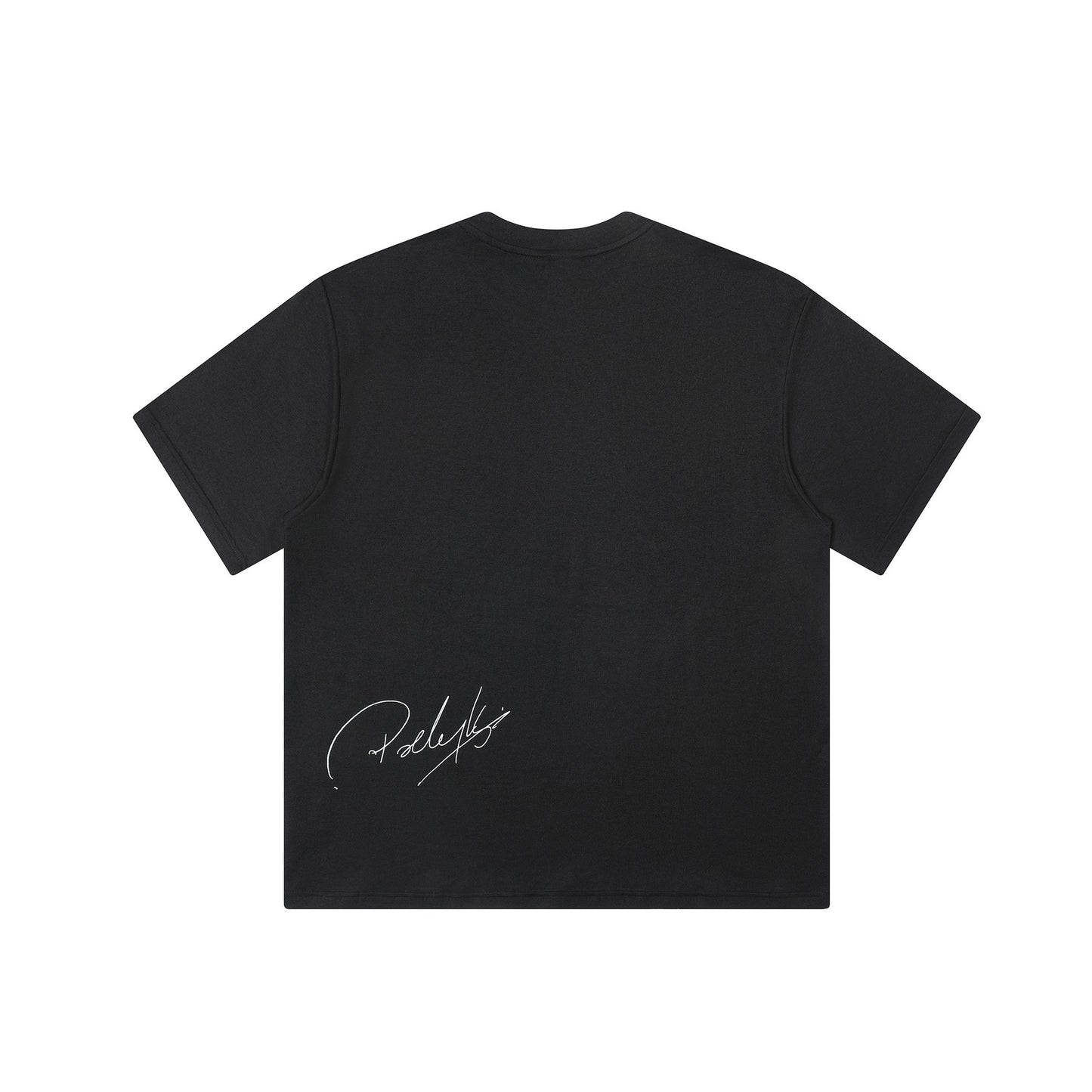 Fashion Personalized Letter Signature Printed Casual T-shirt