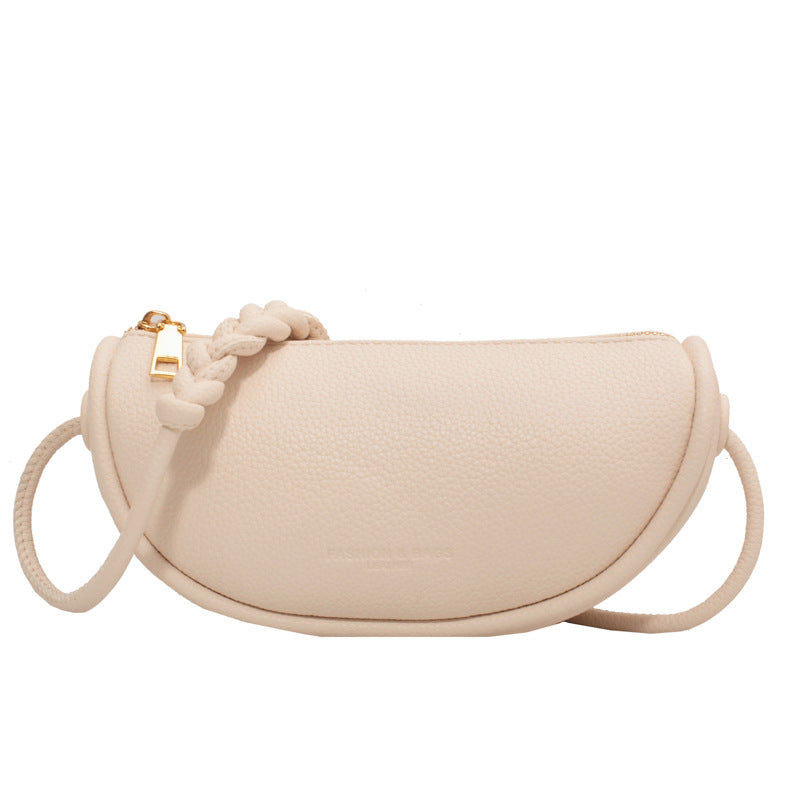 Personalized Fashion Simple Woven Shoulder Bag