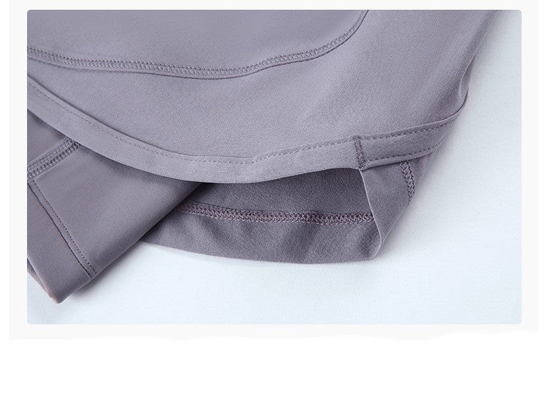 Sweat-absorbing Invisible Adjustable Waist Rope Yoga Shorts