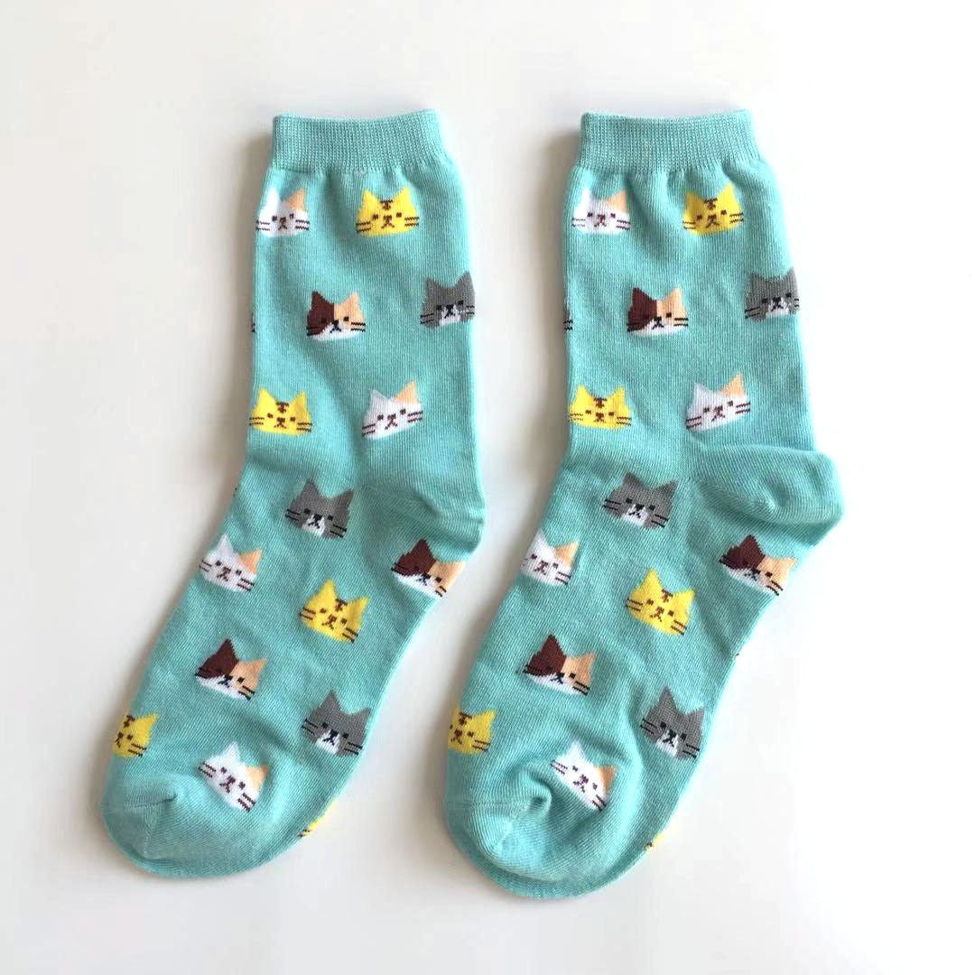 Women's Cartoon Cotton Socks