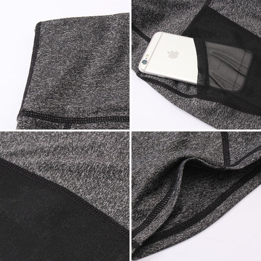 Mesh pocket yoga pants