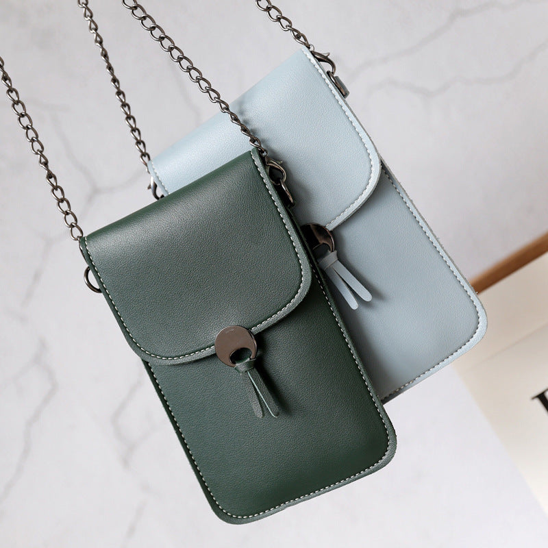 Diagonal mobile phone bag