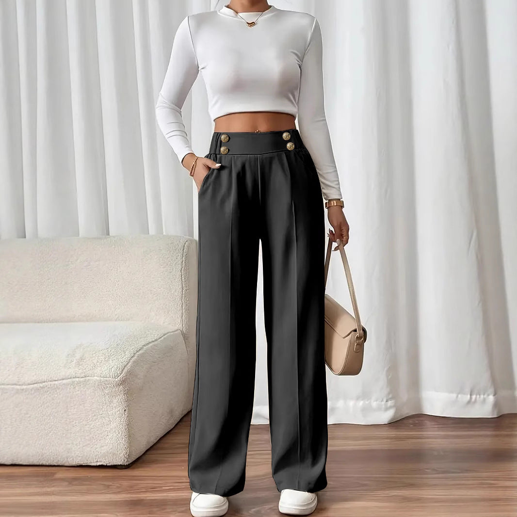 Niche Unique Casual Straight Pants
