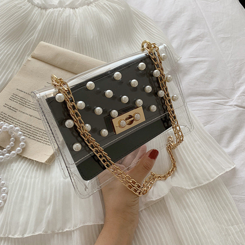 Transparent jelly bag