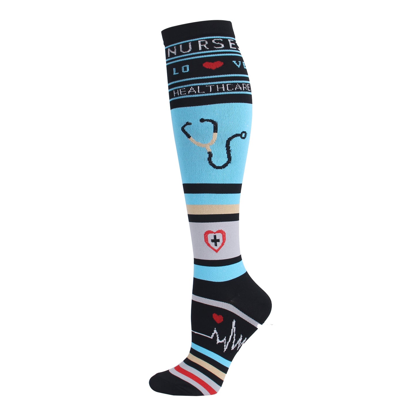 Over the knee men and women stockings
