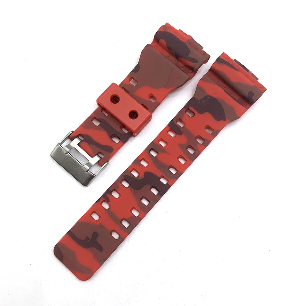 Suitable for g-shock rubber camouflage strap