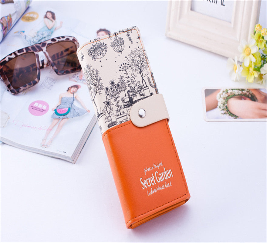 Large capacity ladies wallet