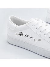 Anime cat hand-painted casual sneakers