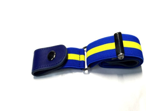 Leather Slim Stretch Invisible Belt Jeans Simple Joker Men and Women Lazy Belt