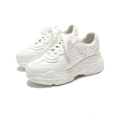 New super fire mesh breathable ins small white shoes