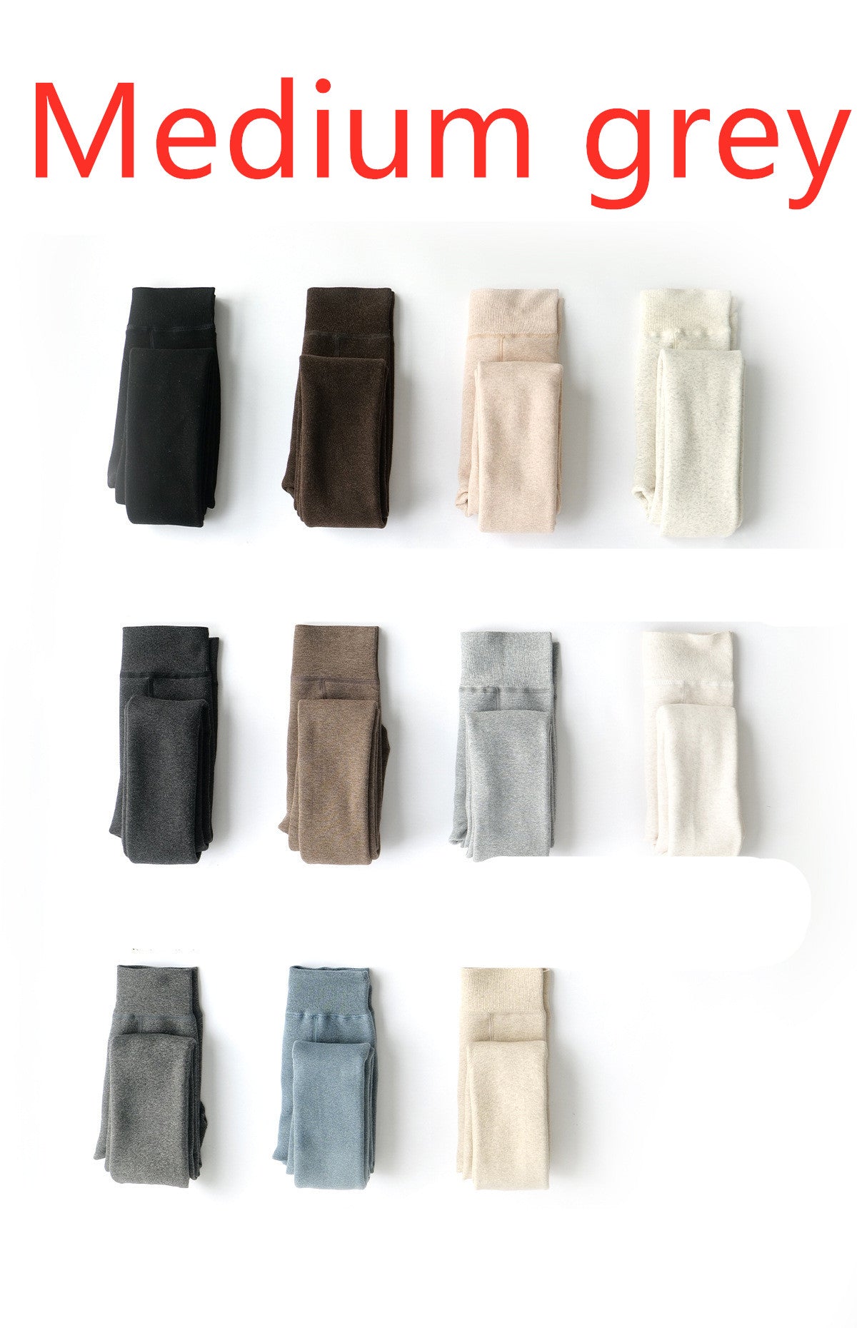 Striped Inner Cashmere Tights