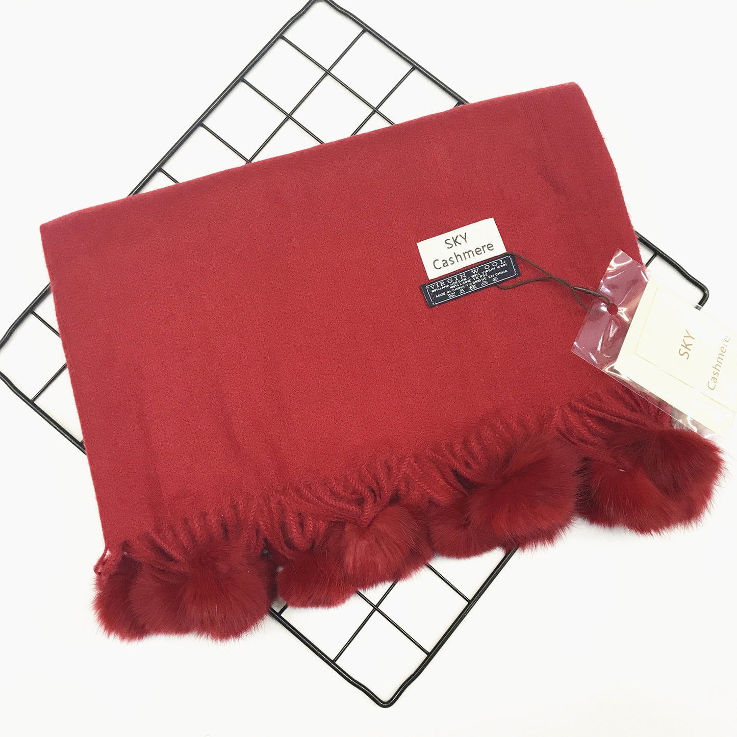 Women's Autumn And Winter Fashion Long Solid Color Scarf