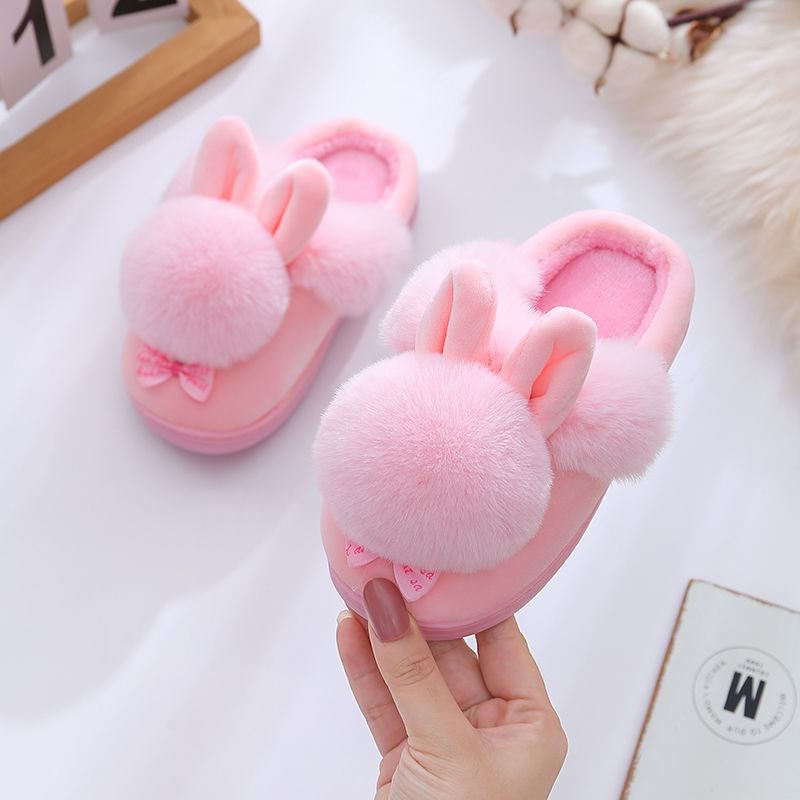 Indoor Soft-soled Non-slip Cute Home Votton Slippers