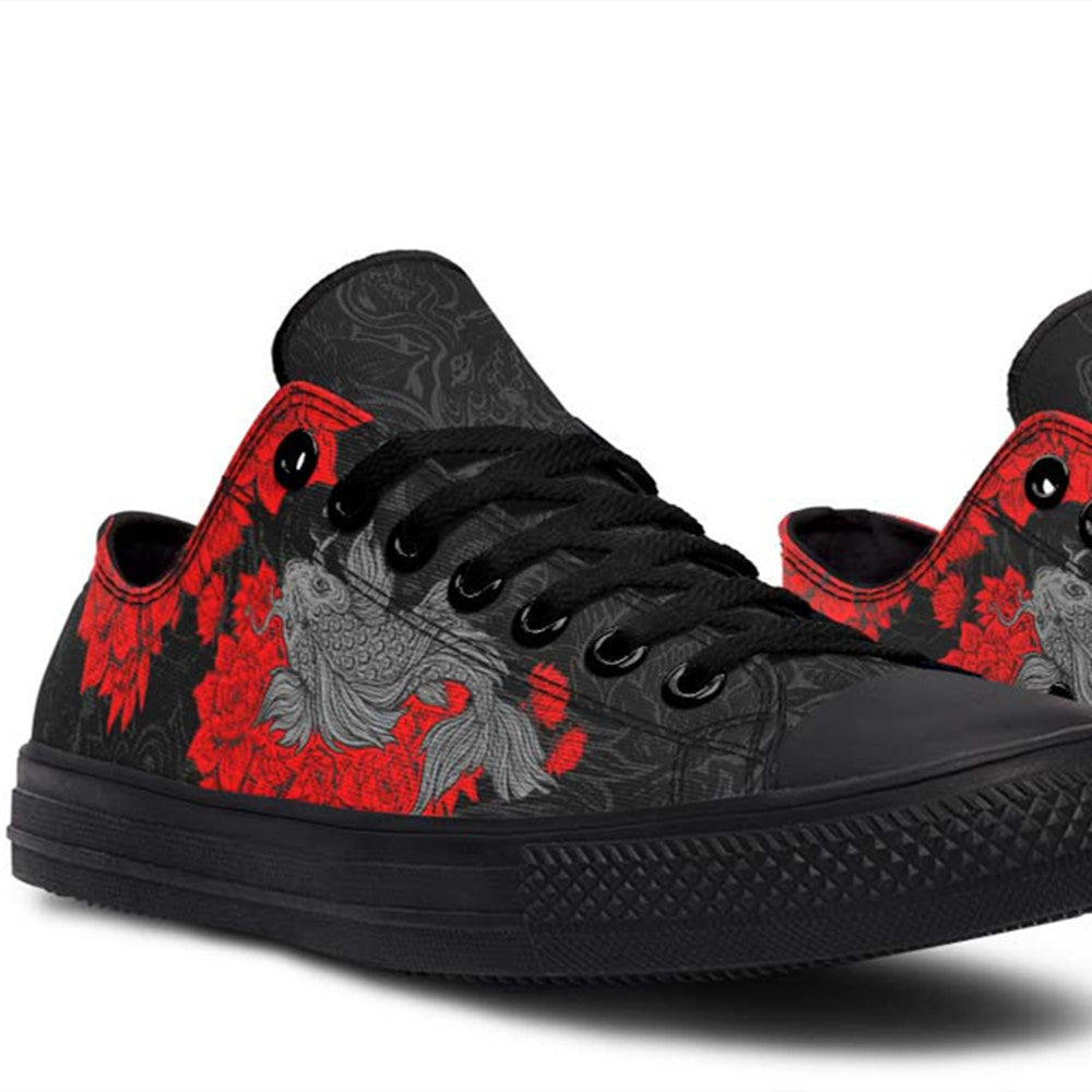 Fashion Print Couple Low-Top Canvas Shoes