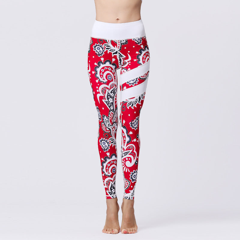 Yoga Pants Quick-Drying Leggings Digital Printing Pants