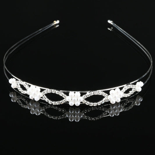 Japanese and Korean brides simple style children's headdress handmade