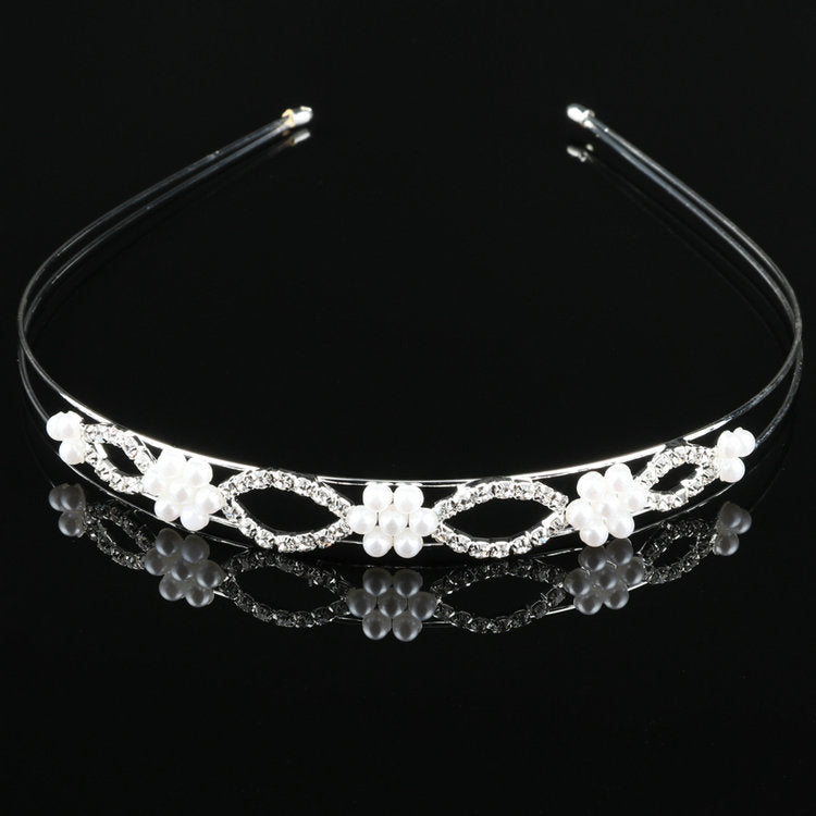 Japanese and Korean brides simple style children's headdress handmade