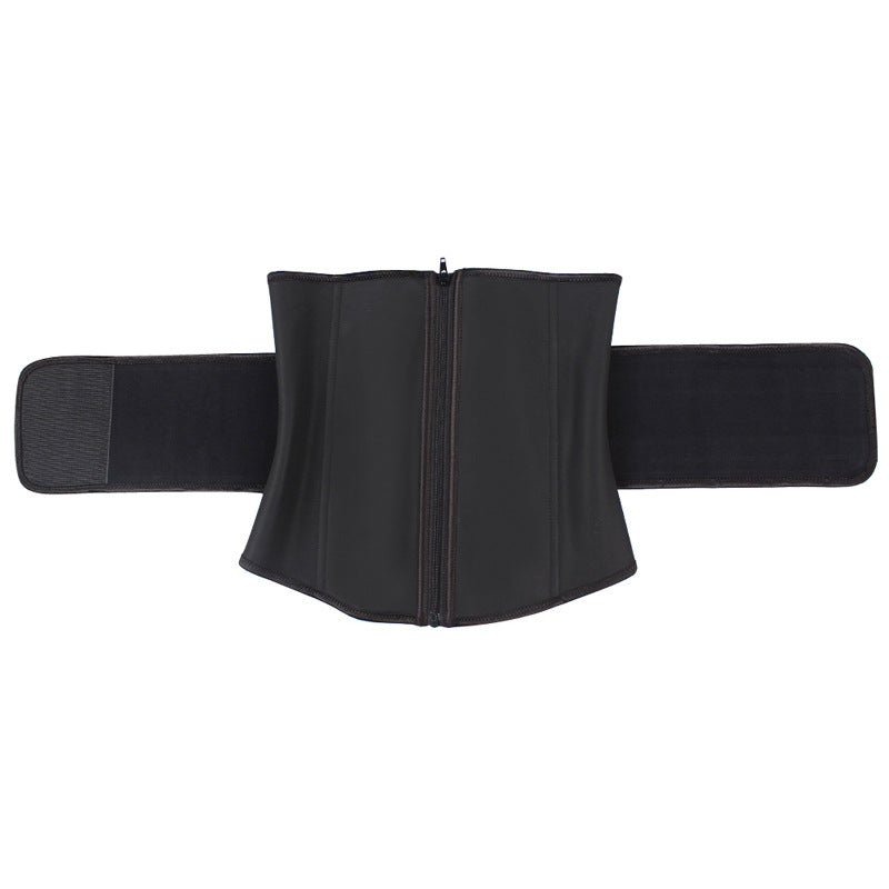 Rubber belly corset