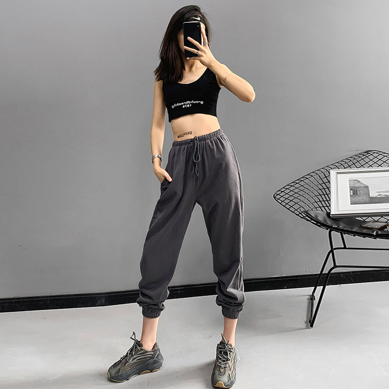 Women's loose high waist casual pants