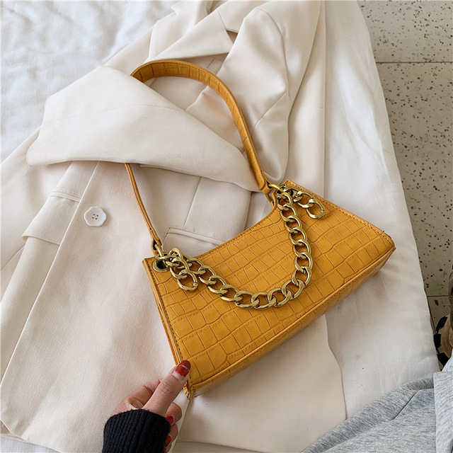 Vintage all-match one-shoulder armpit bag