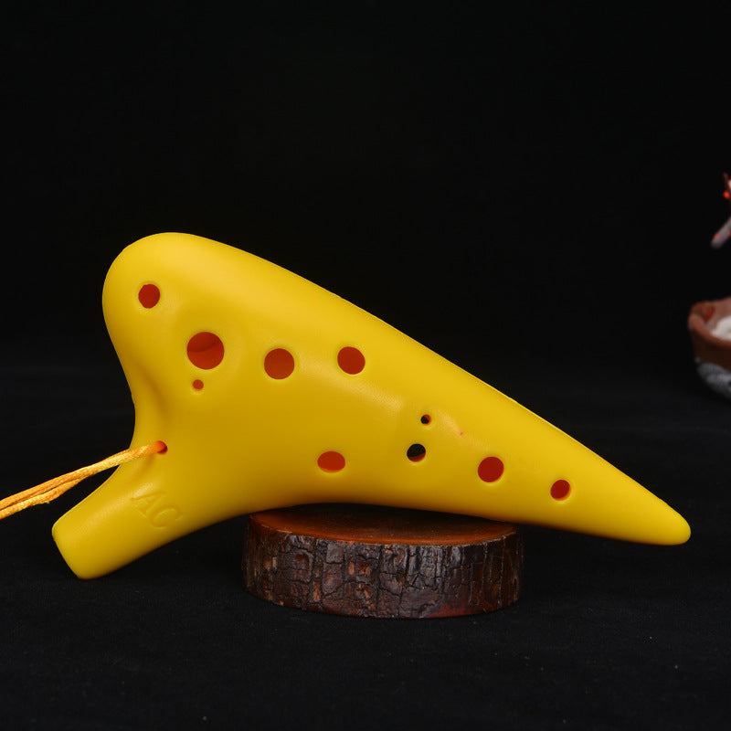 Twelve hole resin ocarina