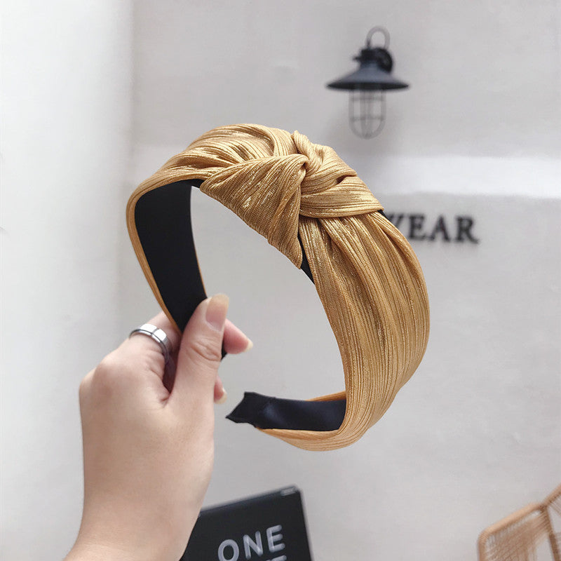 Hot stamping fabric headband