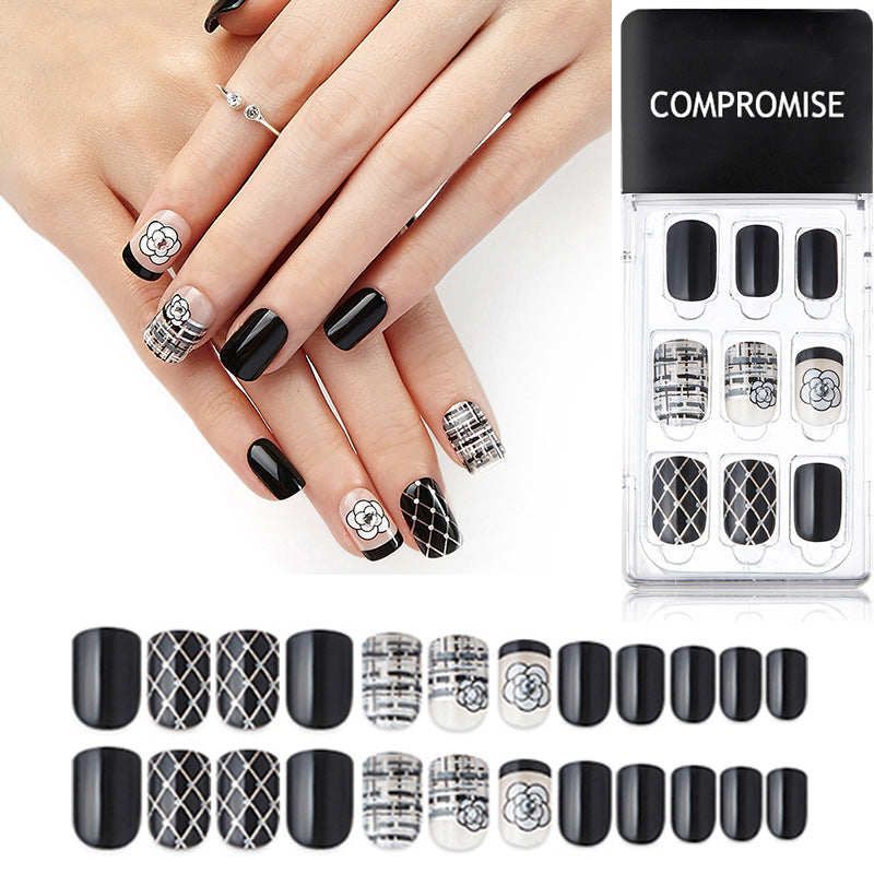 Soft nail without crease
