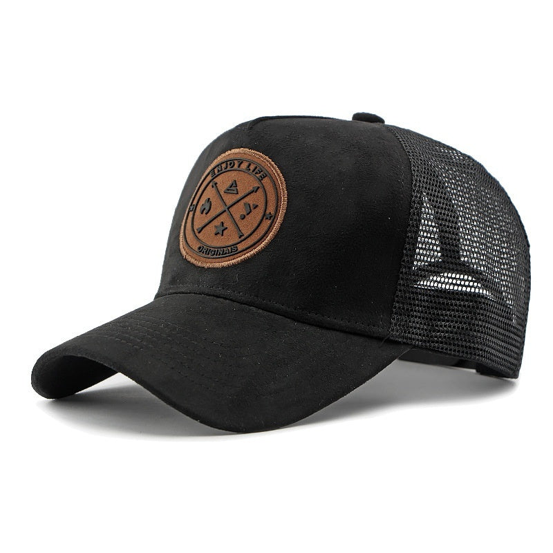 Outdoor Sun Protection Casual Mesh Baseball Cap Hard Top