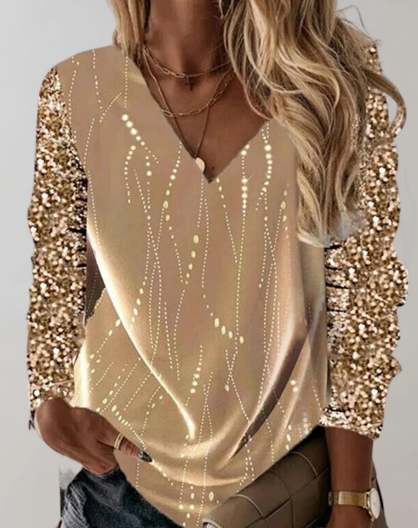 Digital Printing Casual Oil Painting Printing Long Sleeved T 3D