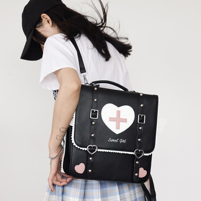 Fashion Color Contrast Large Capacity Women's Bag
