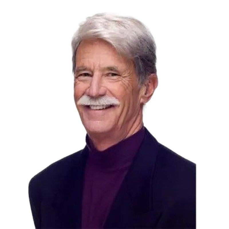 Men's Wig Middle-aged And Elderly Gray White