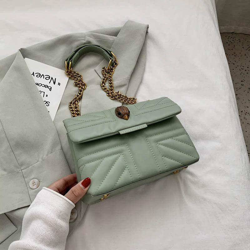 Women's Retro Solid Color Armpit Bag Portable Shoulder