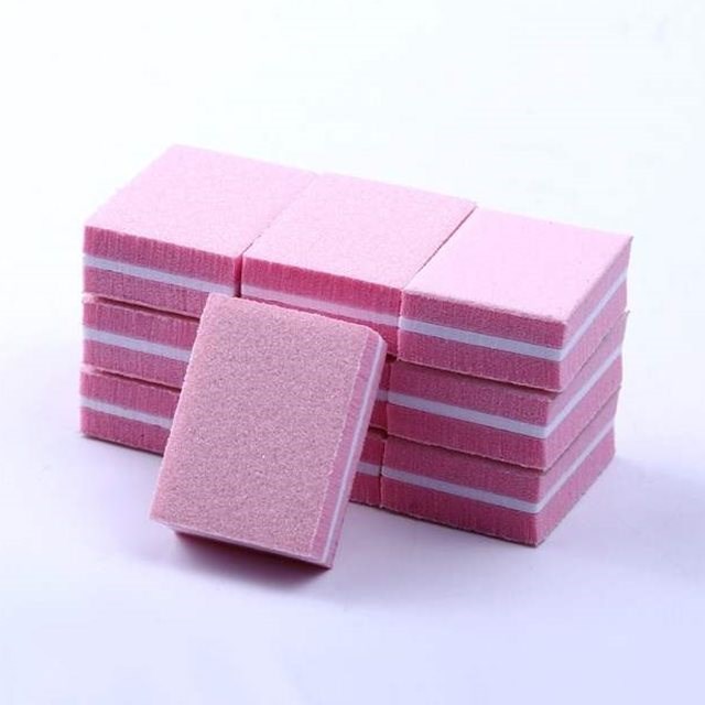 Two-sided mini nail file block