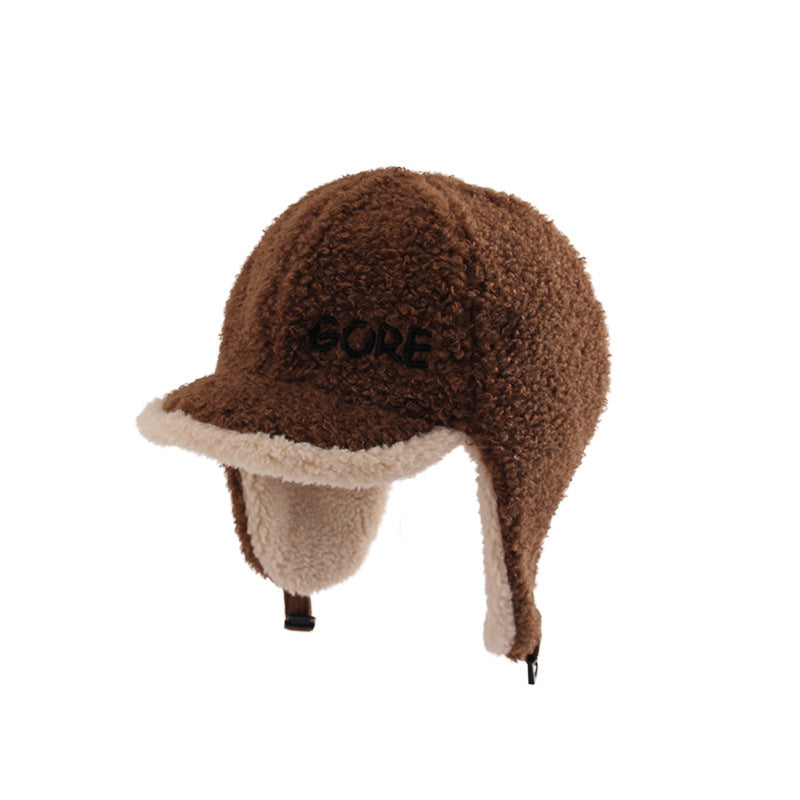 Lamb Wool Fleece Warm  Women Cycling