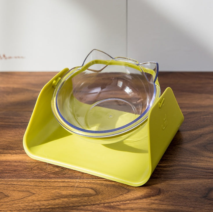 Protective cervical cat bowl