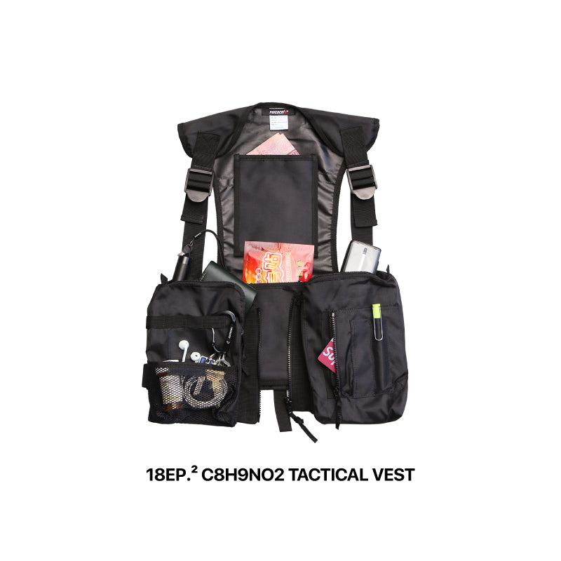 Multi-pocket function warm baby tactical vest