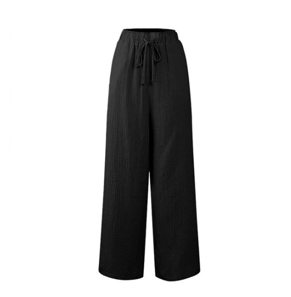 Very beautiful linen pants wide-leg pants