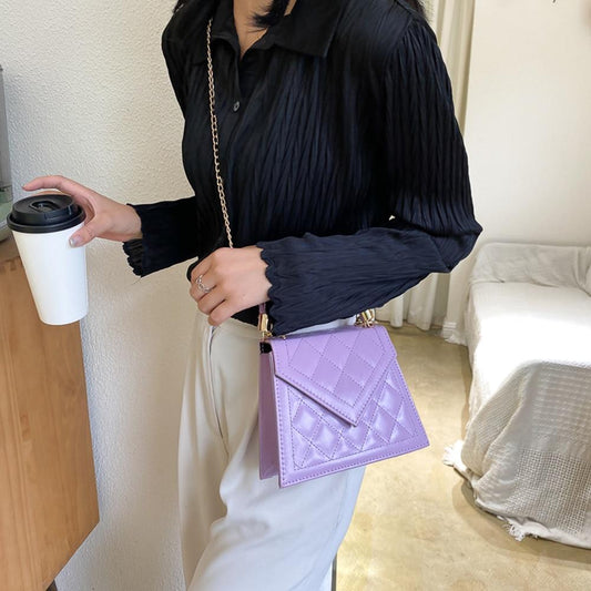 Lingge portable small square bag