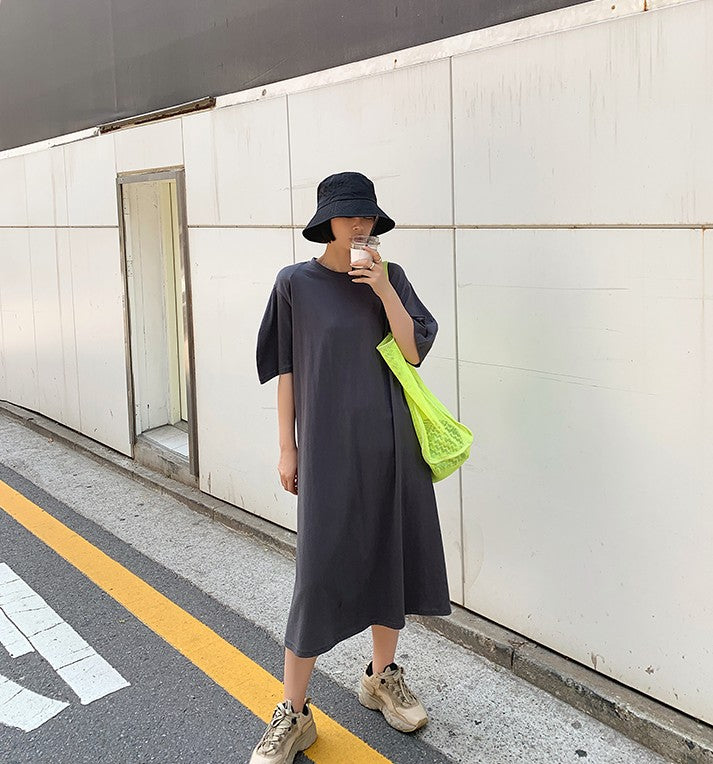 Transparent mesh shoulder bag