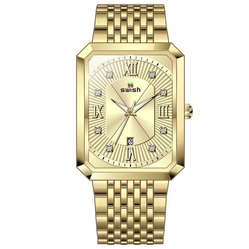 Rectangular men's Quartz Watch