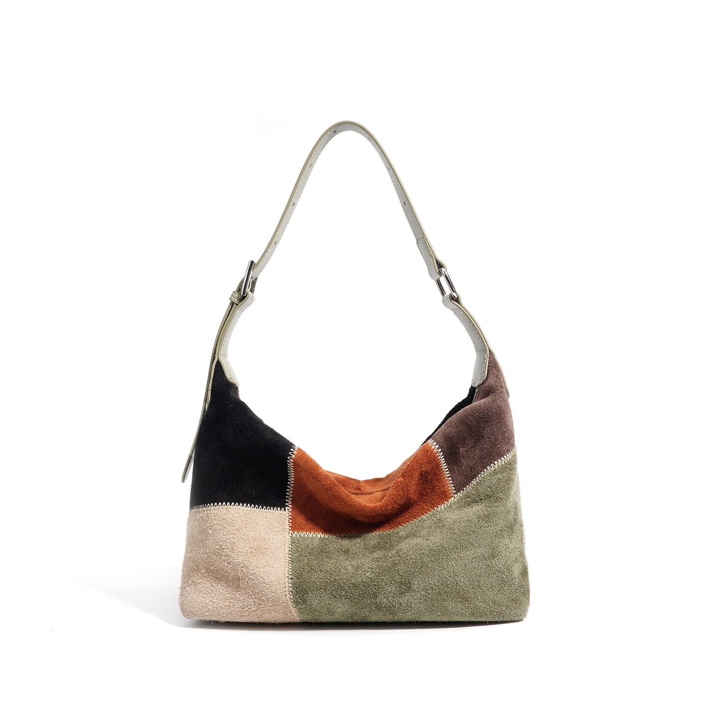 Cortical Women's Spliced Casual Crossbody Bag
