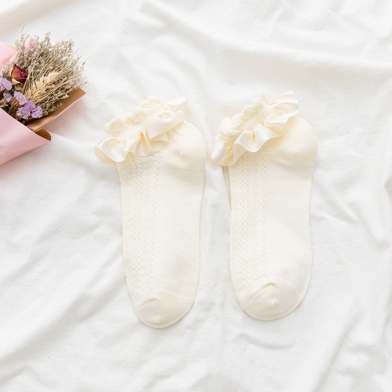 Sweet Bubble Boat Cotton Socks