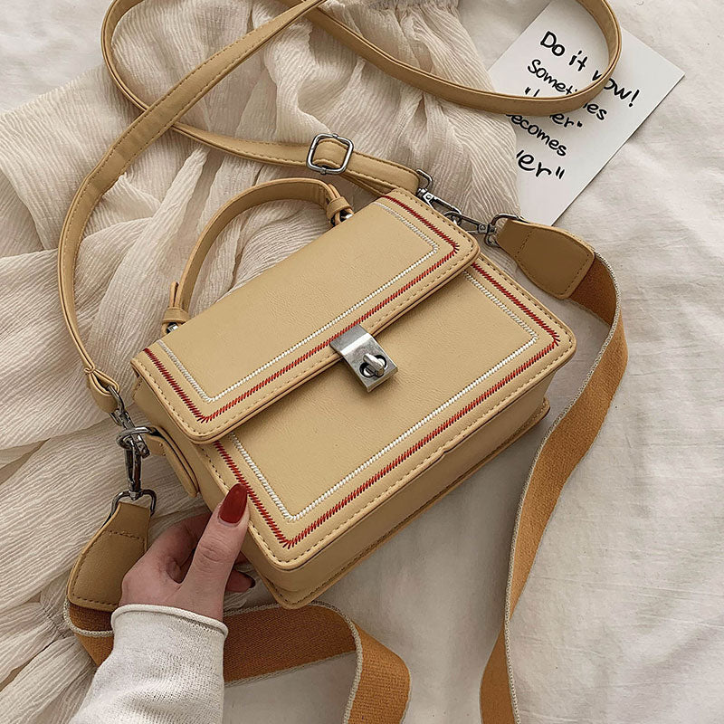 All-match crossbody small square bag