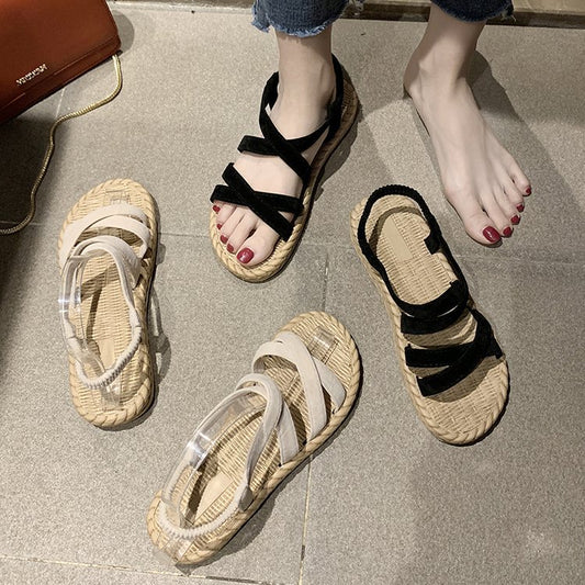 Roman beach shoes women's muffins