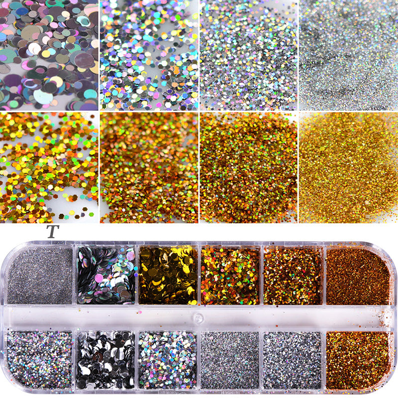 Neglelak med glitter