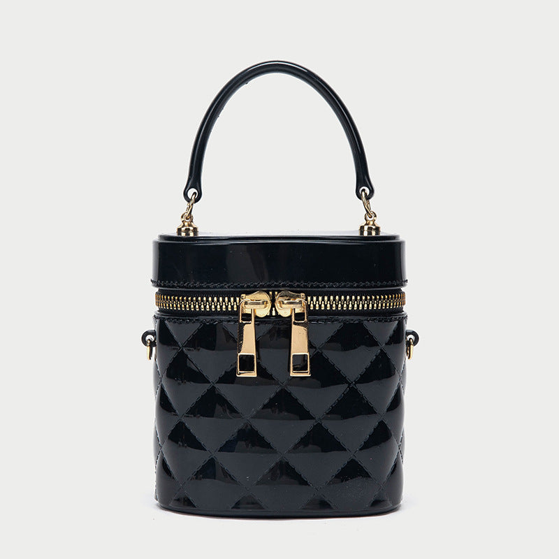 New Jelly Bag Women's Shoulder Messenger Bucket Bag